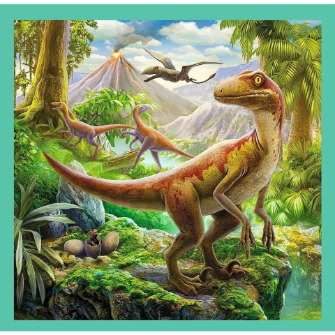 Puzzle 3w1 - Niezwykły świat dinozaurów Trefl Puzzle 3w1 - Niezwykły świat dinozaurów Trefl