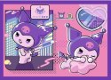 Puzzle 4w1 Dzień Kuromi Hello Kitty Trefl