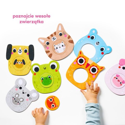 Układanka Moje puzzle z dziurką - Zwierzątka CzuCzu