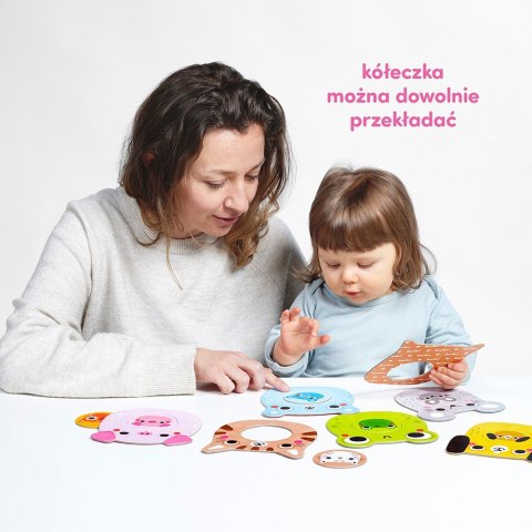 Układanka Moje puzzle z dziurką - Zwierzątka CzuCzu
