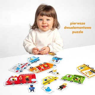 Układanka Puzzle do pary - Auta CzuCzu