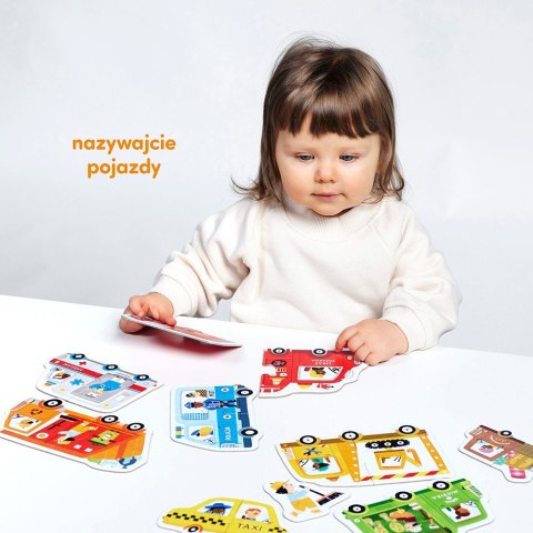Układanka Puzzle do pary - Auta CzuCzu Układanka Puzzle do pary - Auta CzuCzu