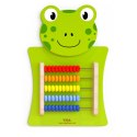VIGA Drewniana Tablica Manipulacyjna Liczydło Żabka Certyfikat FSC Montessori Viga Toys