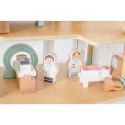 VIGA Drewniany Szpital Z Karetką Winda Zestaw 15 el Viga Toys