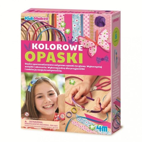 Zestaw kreatywny Kolorowe opaski 4m Zestaw kreatywny Kolorowe opaski 4m