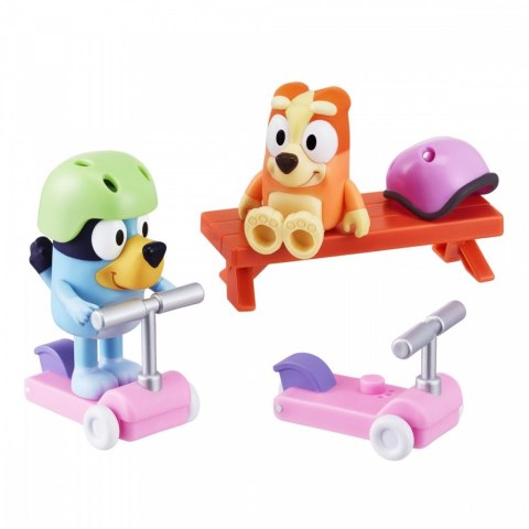 Bluey Zestaw Jazda na hulajnodze Tm Toys Bluey Zestaw Jazda na hulajnodze Tm Toys