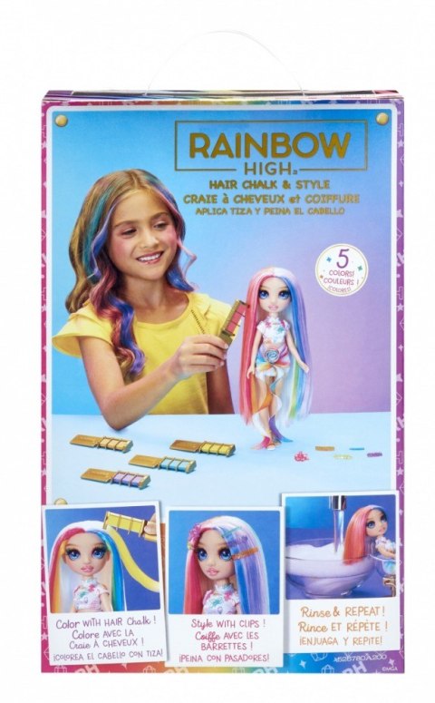 Lalka Rainbow High Hair Chalk & Style Amaya MGA Lalka Rainbow High Hair Chalk & Style Amaya MGA