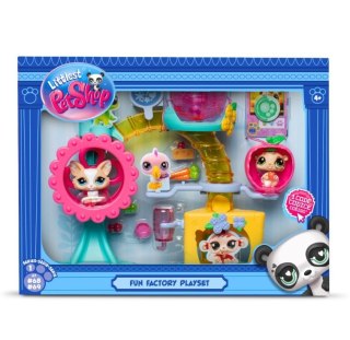 Littlest Pet Shop Zestaw Fabryka zabawy z 2 figurkami Tm Toys