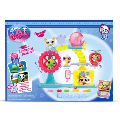 Littlest Pet Shop Zestaw Fabryka zabawy z 2 figurkami Tm Toys Littlest Pet Shop Zestaw Fabryka zabawy z 2 figurkami Tm Toys