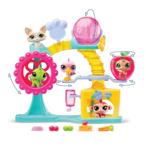 Littlest Pet Shop Zestaw Fabryka zabawy z 2 figurkami Tm Toys Littlest Pet Shop Zestaw Fabryka zabawy z 2 figurkami Tm Toys