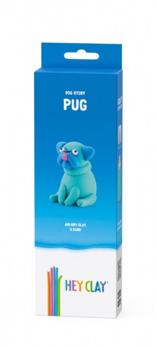 Masa plastyczna Hey Clay Figurka Psy Mops Tm Toys