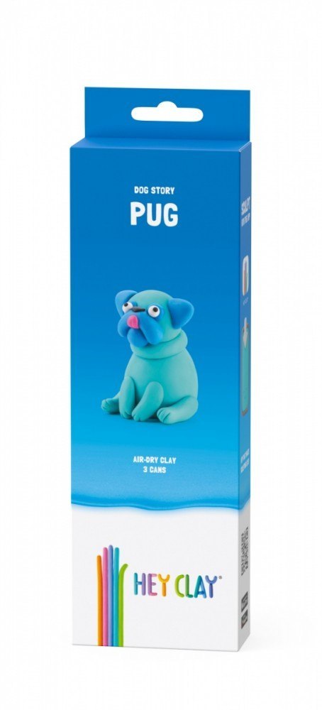 Masa plastyczna Hey Clay Figurka Psy Mops Tm Toys Masa plastyczna Hey Clay Figurka Psy Mops Tm Toys