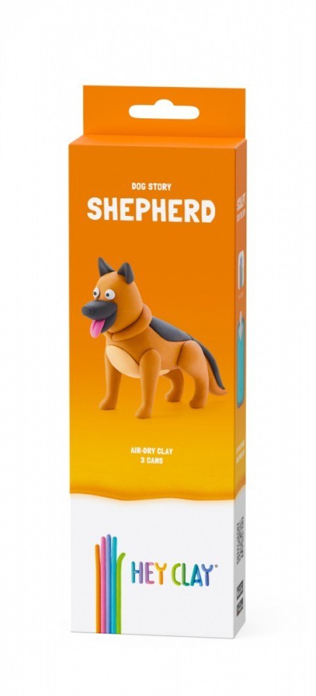 Masa plastyczna Hey Clay Figurka Psy Owczarek Niemiecki Tm Toys Masa plastyczna Hey Clay Figurka Psy Owczarek Niemiecki Tm Toys