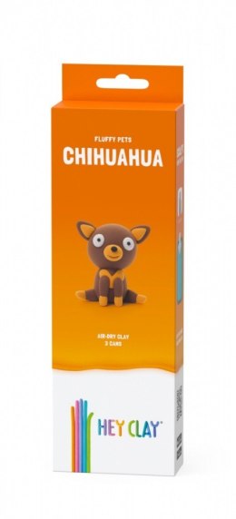 Masa plastyczna Hey Clay Figurka Puchate zwierzaki, Chihuahua Tm Toys