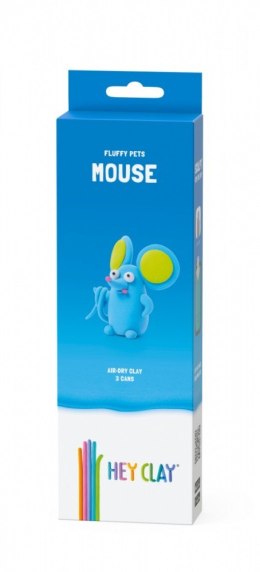 Masa plastyczna Hey Clay Figurka Puchate zwierzaki, Mysz Tm Toys