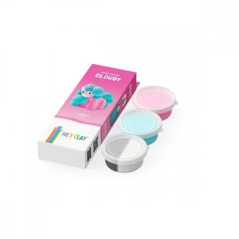 Masa plastyczna Hey Clay Jednorożce 3 pak, Cloudy Tm Toys Masa plastyczna Hey Clay Jednorożce 3 pak, Cloudy Tm Toys