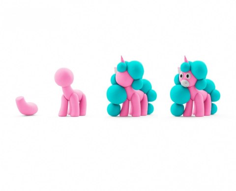 Masa plastyczna Hey Clay Jednorożce 3 pak, Cloudy Tm Toys Masa plastyczna Hey Clay Jednorożce 3 pak, Cloudy Tm Toys
