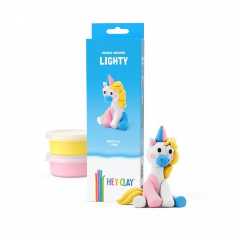 Masa plastyczna Hey Clay Jednorożce 3 pak, Lighty Tm Toys Masa plastyczna Hey Clay Jednorożce 3 pak, Lighty Tm Toys
