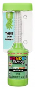 Masa plastyczna Wonder Factory Never Dry Dough, zielony MGA