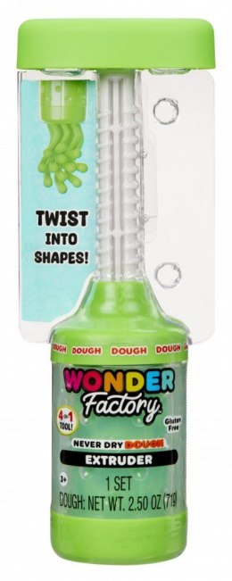 Masa plastyczna Wonder Factory Never Dry Dough, zielony MGA