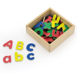 VIGA Drewniane Magnetyczne literki Magnes Uczymy się Pisać Viga Toys