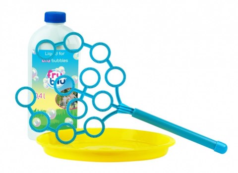 Zestaw do baniek Fru Blu Drzewko + płyn 0,4l Tm Toys Zestaw do baniek Fru Blu Drzewko + płyn 0,4l Tm Toys