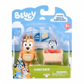 Zestaw figurek Bluey 2-pak Baby Bluey i Chilli Tm Toys
