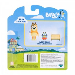 Zestaw figurek Bluey 2-pak Baby Bluey i Chilli Tm Toys