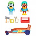Zestaw figurek Bluey Gokart + 2 figurki piesków Tm Toys