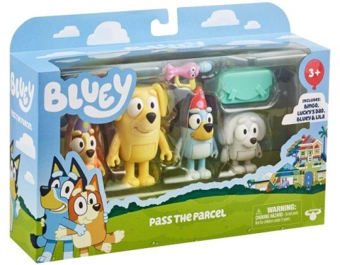Zestaw figurek Bluey Przesyłka 4-pak Tm Toys Zestaw figurek Bluey Przesyłka 4-pak Tm Toys
