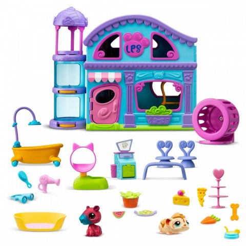 Zestaw figurek Littles Pet Shop Domek 2 figurki Tm Toys Zestaw figurek Littles Pet Shop Domek 2 figurki Tm Toys