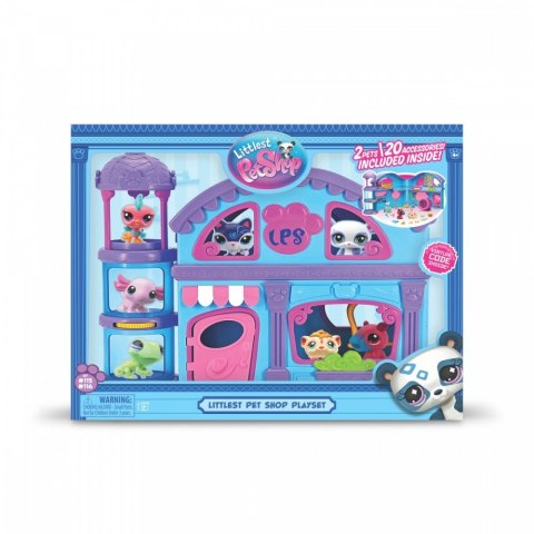 Zestaw figurek Littles Pet Shop Domek 2 figurki Tm Toys Zestaw figurek Littles Pet Shop Domek 2 figurki Tm Toys