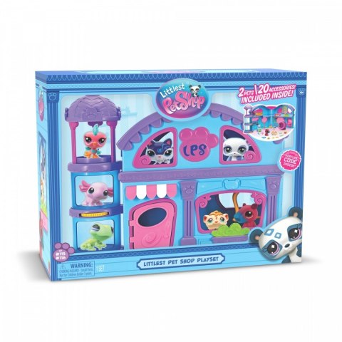 Zestaw figurek Littles Pet Shop Domek 2 figurki Tm Toys Zestaw figurek Littles Pet Shop Domek 2 figurki Tm Toys
