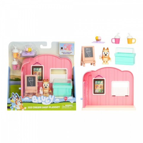 Zestaw figurek Mini Bluey Lodziarnia Tm Toys Zestaw figurek Mini Bluey Lodziarnia Tm Toys