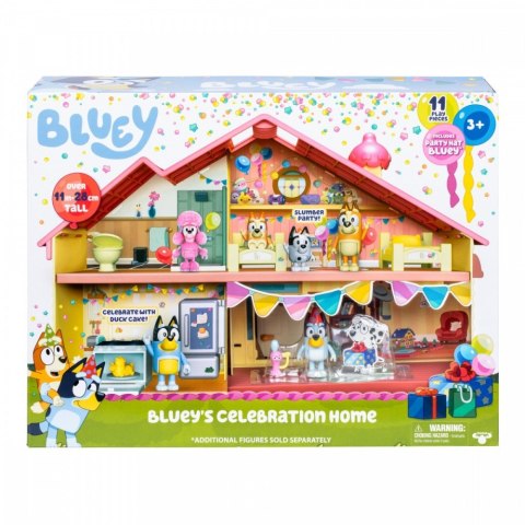 Zestaw z figurką Bluey Dom Rodzinny Celebration Tm Toys Zestaw z figurką Bluey Dom Rodzinny Celebration Tm Toys