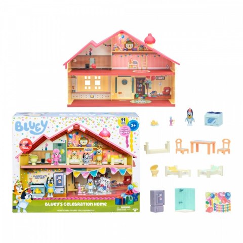 Zestaw z figurką Bluey Dom Rodzinny Celebration Tm Toys Zestaw z figurką Bluey Dom Rodzinny Celebration Tm Toys
