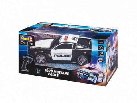 Auto zdalnie sterowane RC Car Ford Mustang Police Policja Revell RC Auto zdalnie sterowane RC Car Ford Mustang Police Policja Revell RC