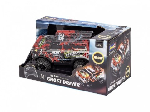 Auto zdalnie sterowane RC Car Ghost Driver - czerwone Revell RC Auto zdalnie sterowane RC Car Ghost Driver - czerwone Revell RC
