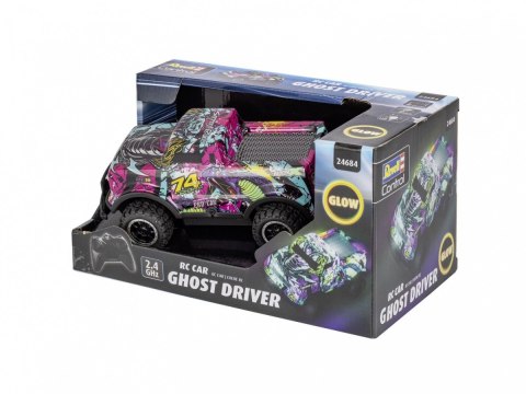 Auto zdalnie sterowane RC Car Ghost Driver - fioletowe Revell RC Auto zdalnie sterowane RC Car Ghost Driver - fioletowe Revell RC