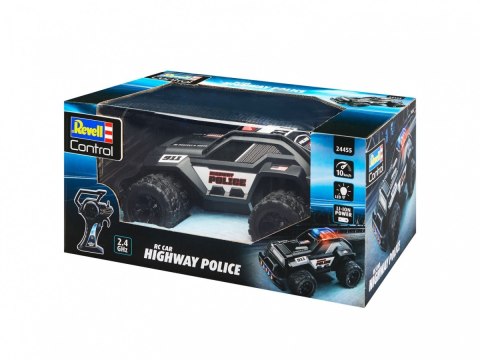 Auto zdalnie sterowane RC Car Highway Police Policja Revell RC Auto zdalnie sterowane RC Car Highway Police Policja Revell RC