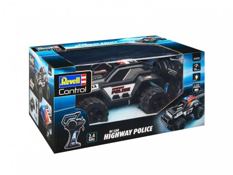 Auto zdalnie sterowane RC Car Highway Police Policja Revell RC Auto zdalnie sterowane RC Car Highway Police Policja Revell RC