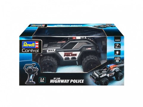 Auto zdalnie sterowane RC Car Highway Police Policja Revell RC Auto zdalnie sterowane RC Car Highway Police Policja Revell RC