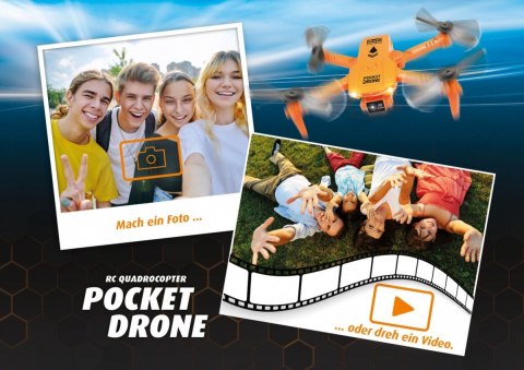 Dron RC Quadrocopter Pocket Drone Revell RC Dron RC Quadrocopter Pocket Drone Revell RC