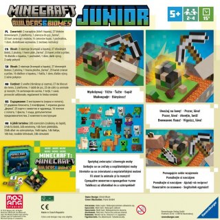 Gra Minecraft Builders and Biomes Junior Ravensburger Polska