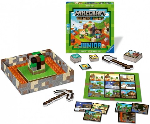 Gra Minecraft Builders and Biomes Junior Ravensburger Polska Gra Minecraft Builders and Biomes Junior Ravensburger Polska