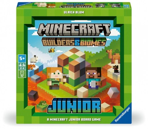 Gra Minecraft Builders and Biomes Junior Ravensburger Polska Gra Minecraft Builders and Biomes Junior Ravensburger Polska