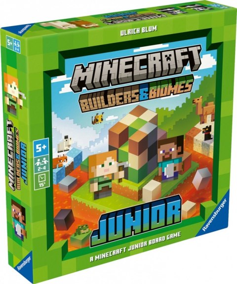 Gra Minecraft Builders and Biomes Junior Ravensburger Polska Gra Minecraft Builders and Biomes Junior Ravensburger Polska