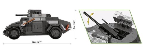 Klocki Sd.Kfz 222 502 klocki Cobi Klocki Klocki Sd.Kfz 222 502 klocki Cobi Klocki