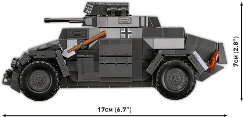 Klocki Sd.Kfz 222 502 klocki Cobi Klocki Klocki Sd.Kfz 222 502 klocki Cobi Klocki