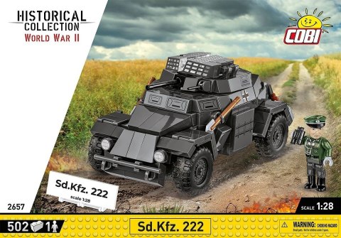 Klocki Sd.Kfz 222 502 klocki Cobi Klocki Klocki Sd.Kfz 222 502 klocki Cobi Klocki